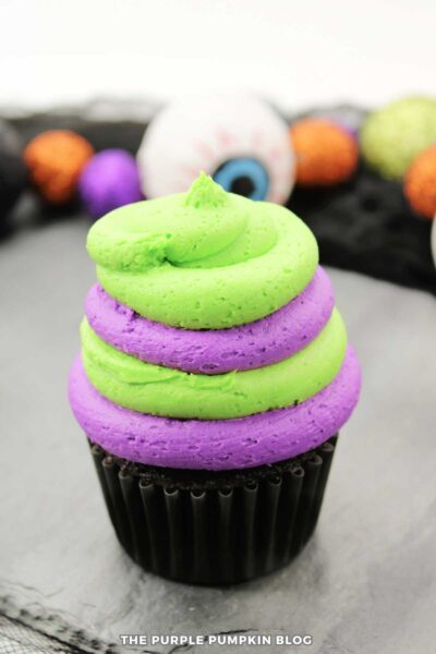 Fourth Layer of Green Frosting