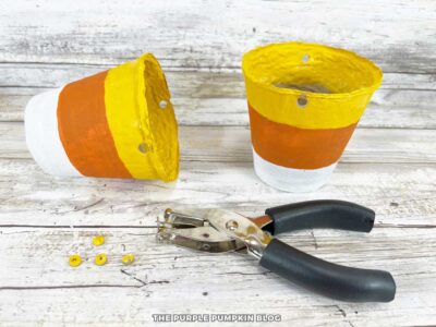 Punching Holes in Mini Buckets