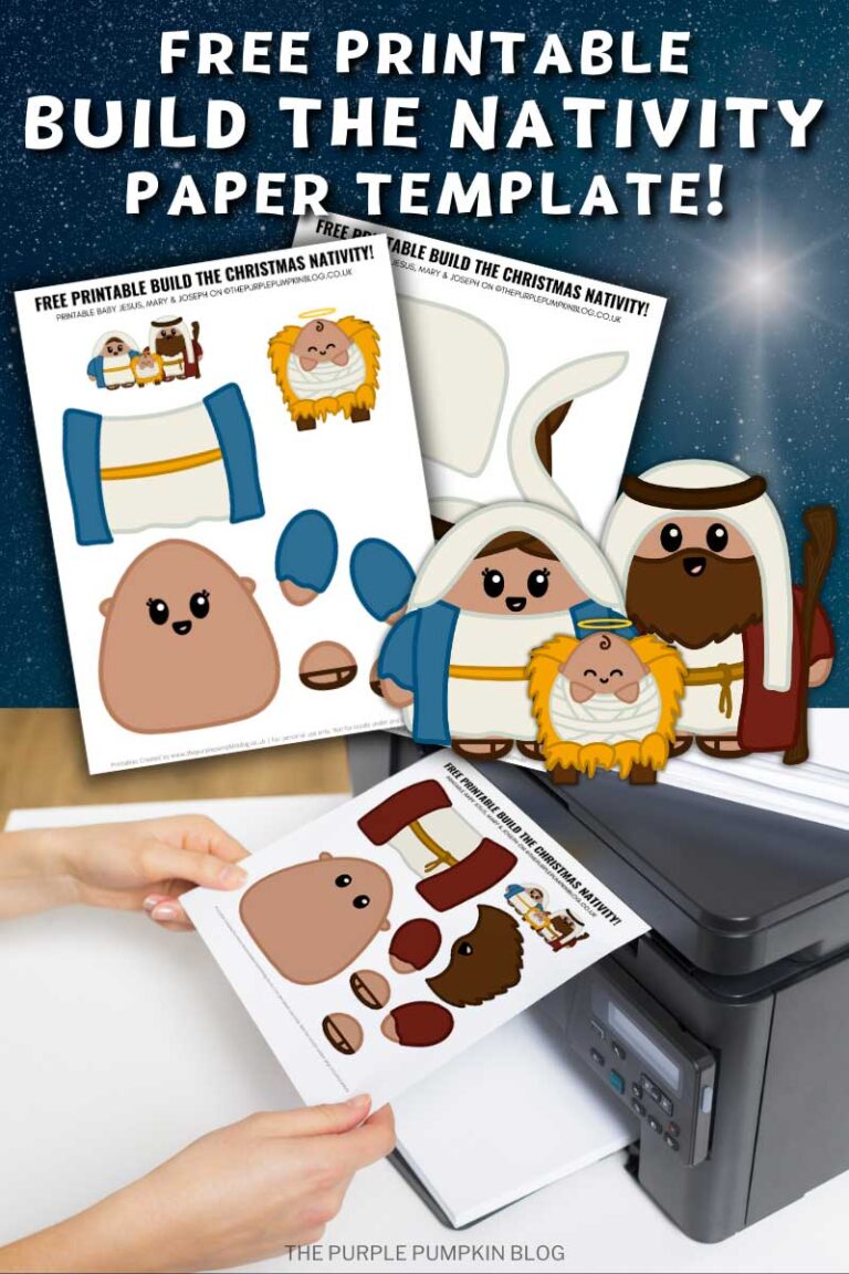 Build-A-Character Printables - The Purple Pumpkin Blog