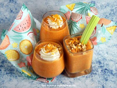 Vegan Carrot Cake Smoothies