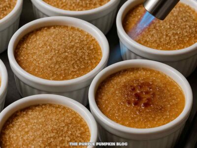 Melting Sugar with Culinary Blow Torch