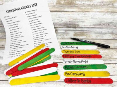 Writing Activities on Craft Sticks