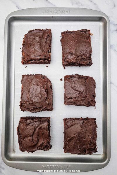 Frosted Brownie Squares