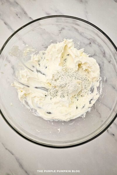 Ranch Added to Cream Cheese