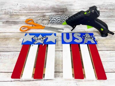 Adding String Bow to Pallet Flag