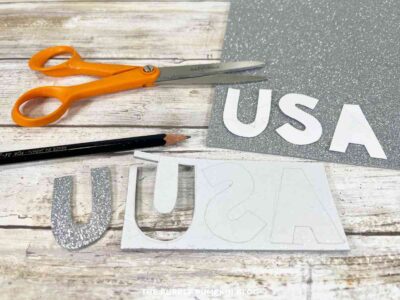 Cutting Silver Letters