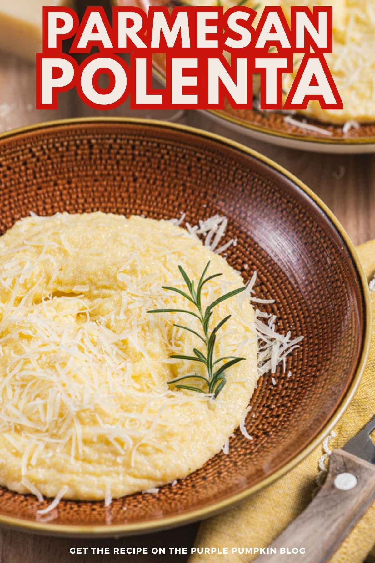 Parmesan Polenta Recipe Card